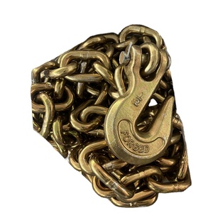 Grade 70 5/16''' G70 Large J Hook Transport <strong>Chain</strong> Tow <strong>Chain</strong> V Bridle with <strong>R</strong> t Grab Hook RTJ Hook - Product Image 6