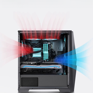 I5 12400F/RTX 4060 Computadora de alto rendimiento Conjunto completo de montaje de bricolaje para e-sports Gaming Desktop Live Broadcast Design