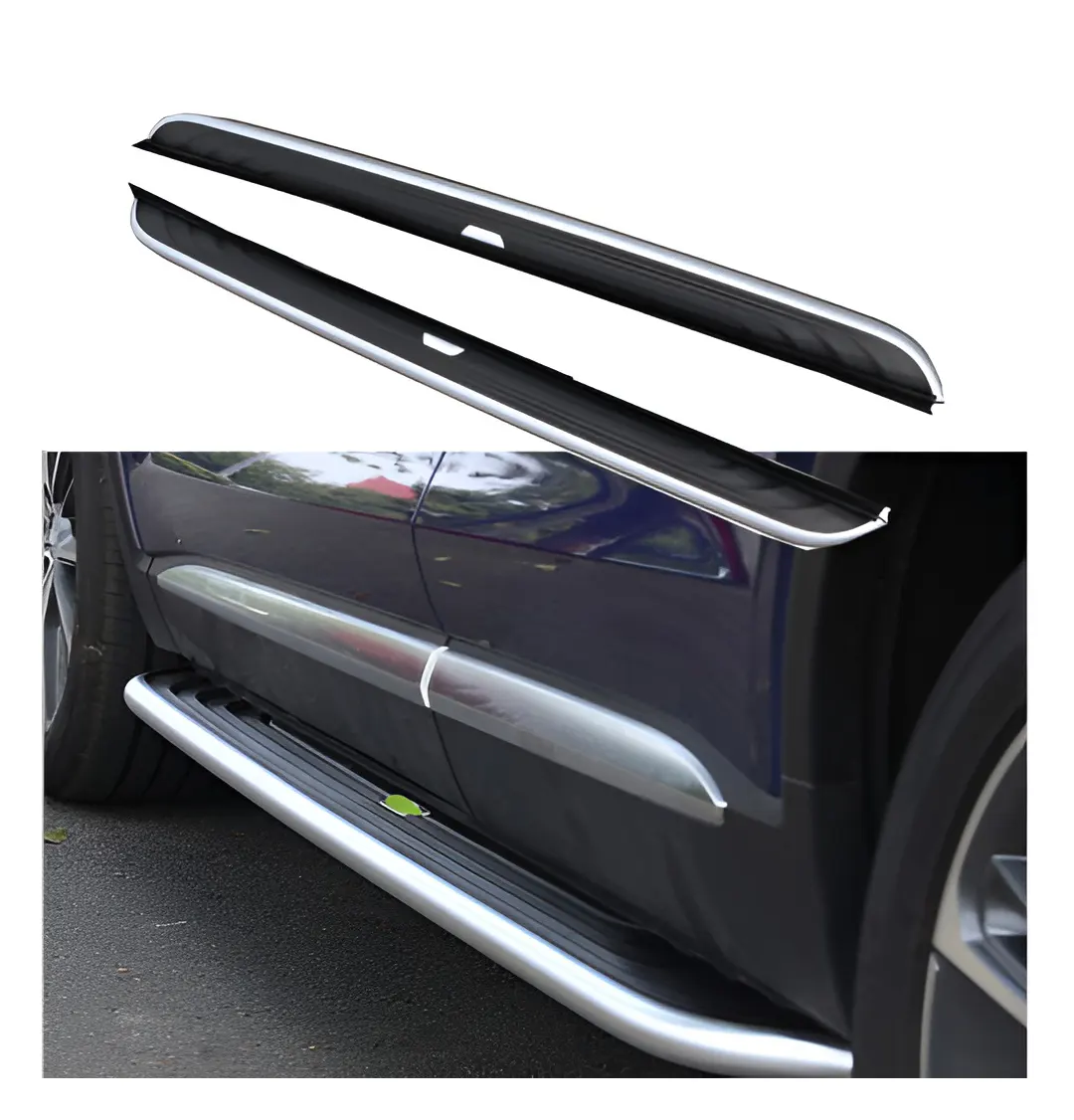 De alta calidad de aleación de coche de aluminio decoración paso de lado, Universal corriendo junta para Hyundai Santa Fe deporte 2013-2018