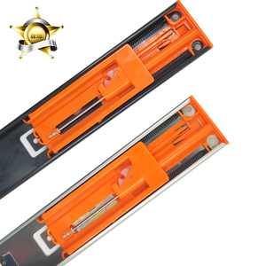Corredor de guía de cajón de Metal, riel deslizante telescópico de extensión completa, Tobogán de cajón de cierre suave para cajón - Product Image 4