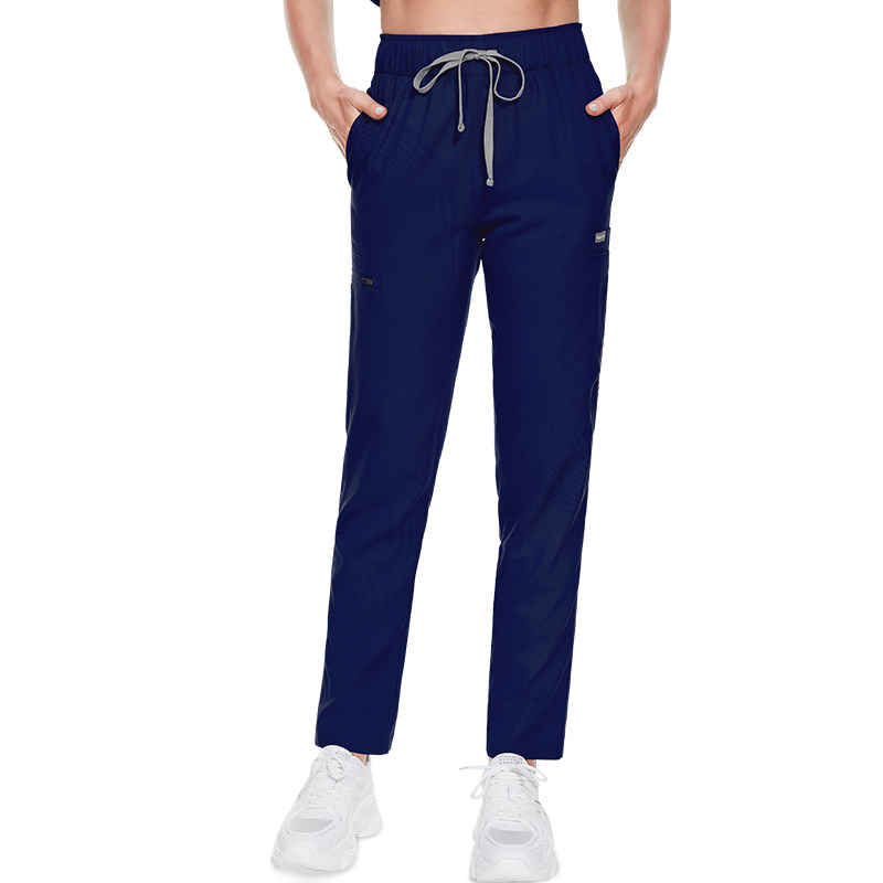 Solid pants 002 navy blue