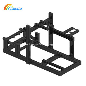 Neues Design Sim Racing Cockpit Spiel Fahr simulator Aluminium Spiel Simulations sitz Einfach und günstig Preis 4040 4080 Sim Racing - Product Image 1