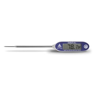 DELTATRAK modelo 11063 Digital Jumbo pantalla LCD termómetro FlashCheck Auto Cal aguja sonda controlador de temperatura doméstico - Product Image 1