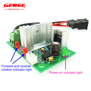 CCM2 12V/24V PWM DC-Controller DC10 ~ 30V Vorwärts-und Rückwärts schalter 120W Drehzahl regler 3A Motor verzögerung platte - Product Image 2