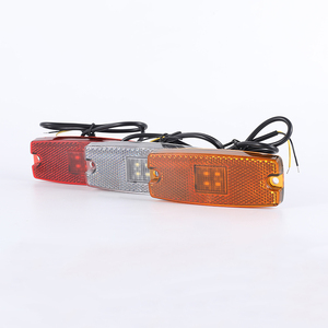 Dot emark ไฟส่องทางด้านข้างสำหรับรถพ่วง10-30V พร้อมตัวสะท้อนแสง LED รถพ่วงไฟสะท้อนด้านข้าง - Product Image 5