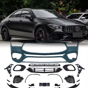 <strong>Wholesale</strong> New Condition CLA45 AMG Rear Diffuser Bodykit for Merced/es-Ben/z W118 CLA200 CLA250 <strong>CLA</strong> Class Upgrade Bumper Type - Product Image 5