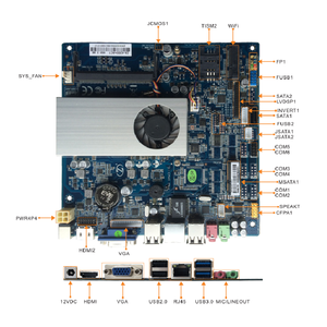 Thin <strong>Client</strong> <strong>Computer</strong> Mini ITX Motherboard CPU RAM Combo Intel 4300U Chipset <strong>DDR3</strong> Memory SATA Hard Drive Integrated Graphics Card