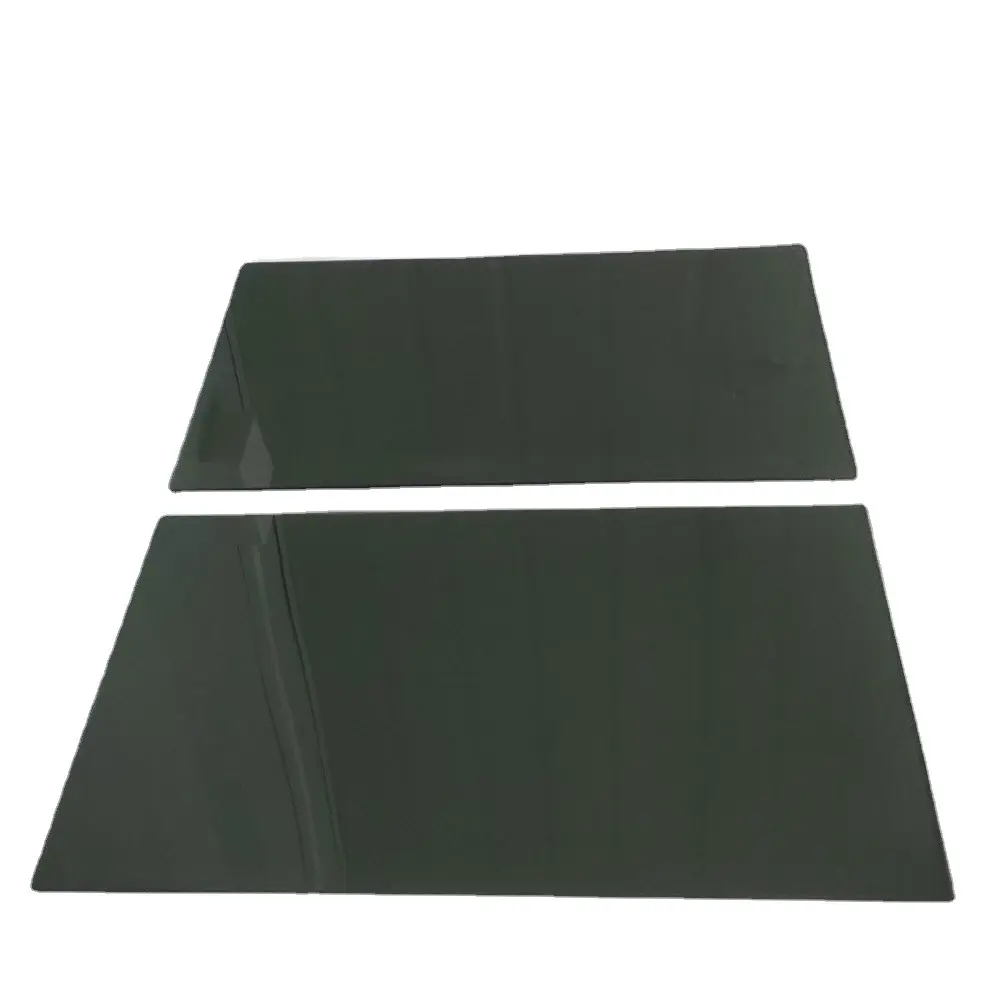 Separador de pared de vidrio, hoja de vidrio de 12mm de espesor, tintado, interior, color negro, vidrio templado, basculante, tamaño jumbo, a la venta