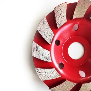 <strong>100mm</strong> Continuous <strong>Turbo</strong> Diamond Granite Cup Cutting Grinding Wheel Disc Diamond Tools for Stone Marble Concrete - Product Image 5