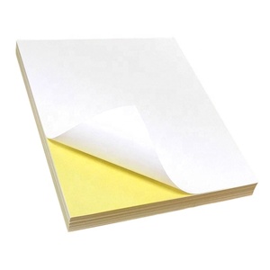Chất lượng tốt 210x297 tự dính Matte bù đắp giấy <span class=keywords><strong>A4</strong></span> Kích thước máy in phun in ấn Sticker giấy 8.5 ''x 11'' tấm nhãn cho vận chuyển - Product Image 1