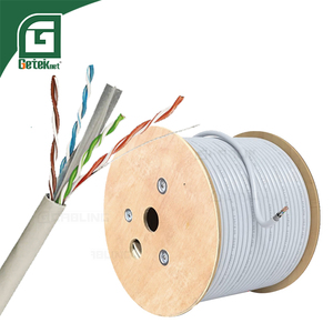 GETEKnet CAT6a F/UTP PVC Wifi Lan Cable Precio por metro Cat6a Red Cable Certificador Cables de comunicación para redes - Product Image 5