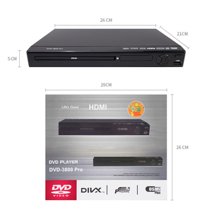 Mini REPRODUCTOR DE DVD para el hogar Life's Good de 10,1 pulgadas, 1080P, plástico de ingeniería negro, AM/FM, TV, Radio, tocadiscos, reproductor de 13 meses - Product Image 3
