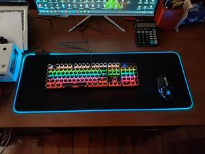 RGB Chuột chơi game pad Gamer máy tính xách tay RGB đèn nền lớn bàn Mat XXL Led Bàn Phím mat - Product Image 4