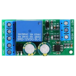 Controlador de nivel de agua automático de 12V para acuarios y tanques de peces Módulo de interruptor de control de líquido - Product Image 1