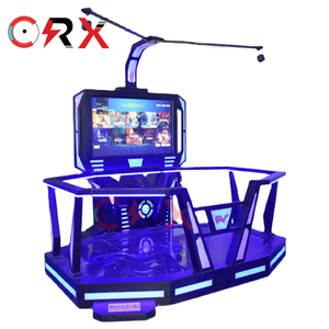最新的9D虚拟现实空间平台行走和Vr射击模拟器游戏机 - Product Image 5