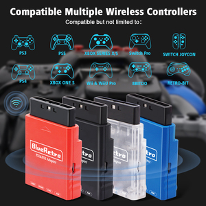อะแดปเตอร์คอนโทรลเลอร์ไร้สายสำหรับ PS2 PS2รองรับ PS4/PS5/SWITCH/XBOX/8bitdo คอนโทรลเลอร์แบบย้อนยุค - Product Image 2