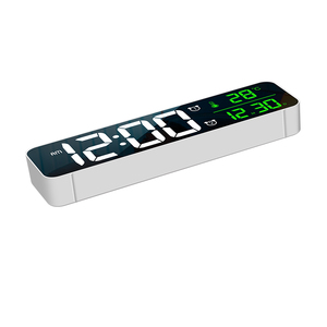 Digital Wall <strong>Clock</strong> Big LED Time Calendar Temperature Humidity Display Desk Table <strong>Clocks</strong> - Product Image 5