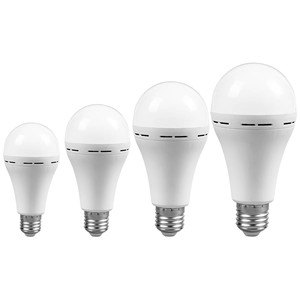 หลอดไฟ LED ฉุกเฉิน9วัตต์ E26 B22ฐาน E27ที่ใช้พลังงานแสงอาทิตย์แบบเรียกคืนได้แหล่งกำเนิดแสง SMD สำหรับโกดังรุ่นที่ได้รับการรับรองจาก ROHS EMC A60 - Product Image 1