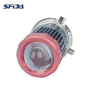 Mini ön ışık LED far ampulü D9 LED projektör Lens 4300K H4 Mini projektör ampulü motosiklet için - Product Image 4