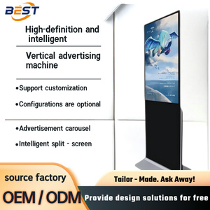 Il più venduto Smart Kiosk Display pubblicitario LCD verticale pannello interattivo Digital Signage Totem Touch Screen da pavimento - Product Image 3