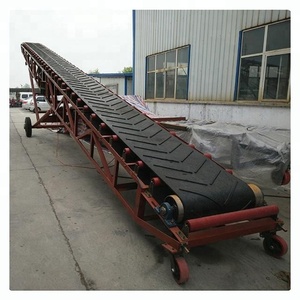 Barge boşaltma konveyör bant Reclaiming radyal istifleyici Mineral toplu taşıma konveyör istifleyici - Product Image 4