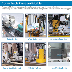 Enrutador CNC WFMC1, máquina de tallado para carpintería, proceso de enrutador MDF, maquinaria, enrutador CNC para carpintería - Product Image 3