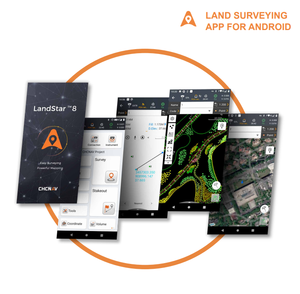 Potente Software de campo RTK CHC Landstar8, aplicación de recolección de datos para sistema operativo Android, programa para trabajo de inspección RTK GNSS - Product Image 2