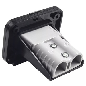 Mounting Bracket Panel Plug 12-24V 50Amp Flush Mount for <strong>Anderson</strong> SB50 Series Connectors with Dust Cover 600V <strong>Anderson</strong> Connector - Product Image 2