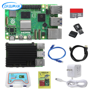 Nuovo originale Raspberry Pi 5 modello 4GB 8GB RAM BCM2712Linux in stock Raspberry Pi 5 alluminio no ventole case kit di sviluppo