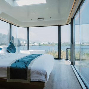 Local Intelligent Language Modern Luxury Prefabricated Solar Space Capsule Waterproof Container <strong>House</strong> with Intelligent System for <strong>Fashionable</strong> Camping - Product Image 6