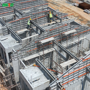 混凝土模板精确设计建筑材料可重复使用的混凝土铝模板 - Product Image 4