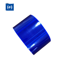 热销蓝色塑料膜光泽表面保护pe膜防刮穿孔线软塑料硬度 - Product Image 4