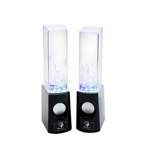 Sistema de altavoces con Bluetooth, torre de luz de agua de baile, 3,5 MM, función de gota de agua para Smartphone, Notebook, portátil y Escritorio