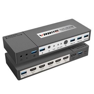 <strong>KVM</strong> <strong>Switch</strong> 2 Monitor 2 Computer 4K Expansion Monitor PC Printer 2 Computer Shared Keyboard Mouse 2 Monitor <strong>3</strong> USB Device <strong>Switch</strong>