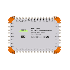 สวิตช์หลายตัว3 LNB อินพุต16ตัวรับสัญญาณเอาต์พุต CATV Splitter CATV 13X16ช่องสัญญาณแยกสัญญาณ CATV สวิตช์ LNB สวิตช์ Cascade 13 in 16 - Product Image 1