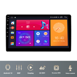 Autoradio lettore Video multimediale Auto ip Touch Screen ingresso Bluetooth MirrorLink Radio universale Android 9 pollici - Product Image 2