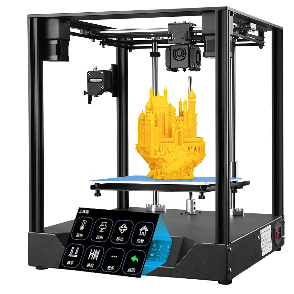 고정밀 자동 레벨링 듀얼 Z축 3D 필라멘트 프린터 모델 빠른 인쇄 해양 펌프 프로토타이핑 제공 자동 FDM