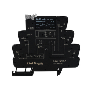 Slim Interface Optocoupler <strong>Relay</strong> DC-DC 24VDC <strong>Input</strong> 100mA/5V-48VDC <strong>Output</strong> Light Photo <strong>Signal</strong> <strong>Relay</strong> SSR Power <strong>Relay</strong> Solid State - Product Image 1
