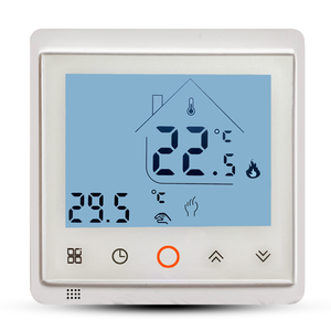 Wireless Smart Wifi Programmable Thermostat LCD Screen Room Thermostat <strong>Temperature</strong> <strong>Controller</strong> Works <strong>with</strong> Tuya Alexa Yandex IFTTT - Product Image 1