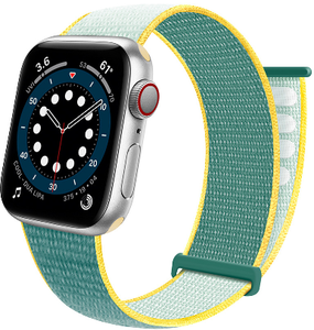 Yeni saat kayışı çift bölüm naylon döngü bileklik Apple Ultra için uygun/s10/9/8/7/SE rahat kayış ile Smartwatch - Product Image 1