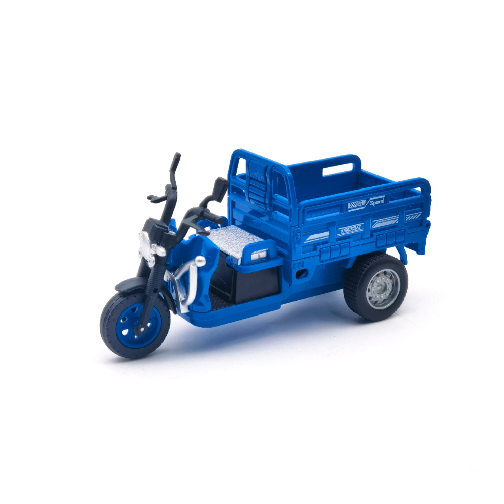 Dark Blue Cargo Tricycle