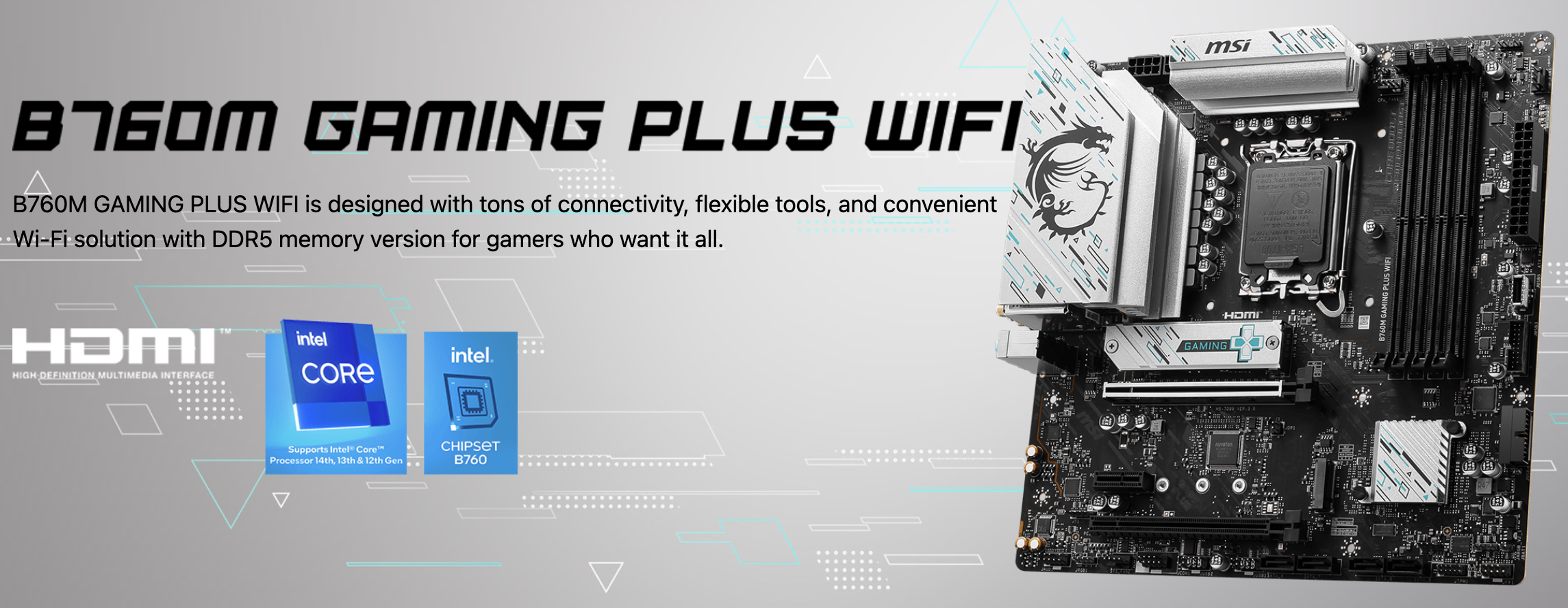 B760M Gaming Plus WiFi