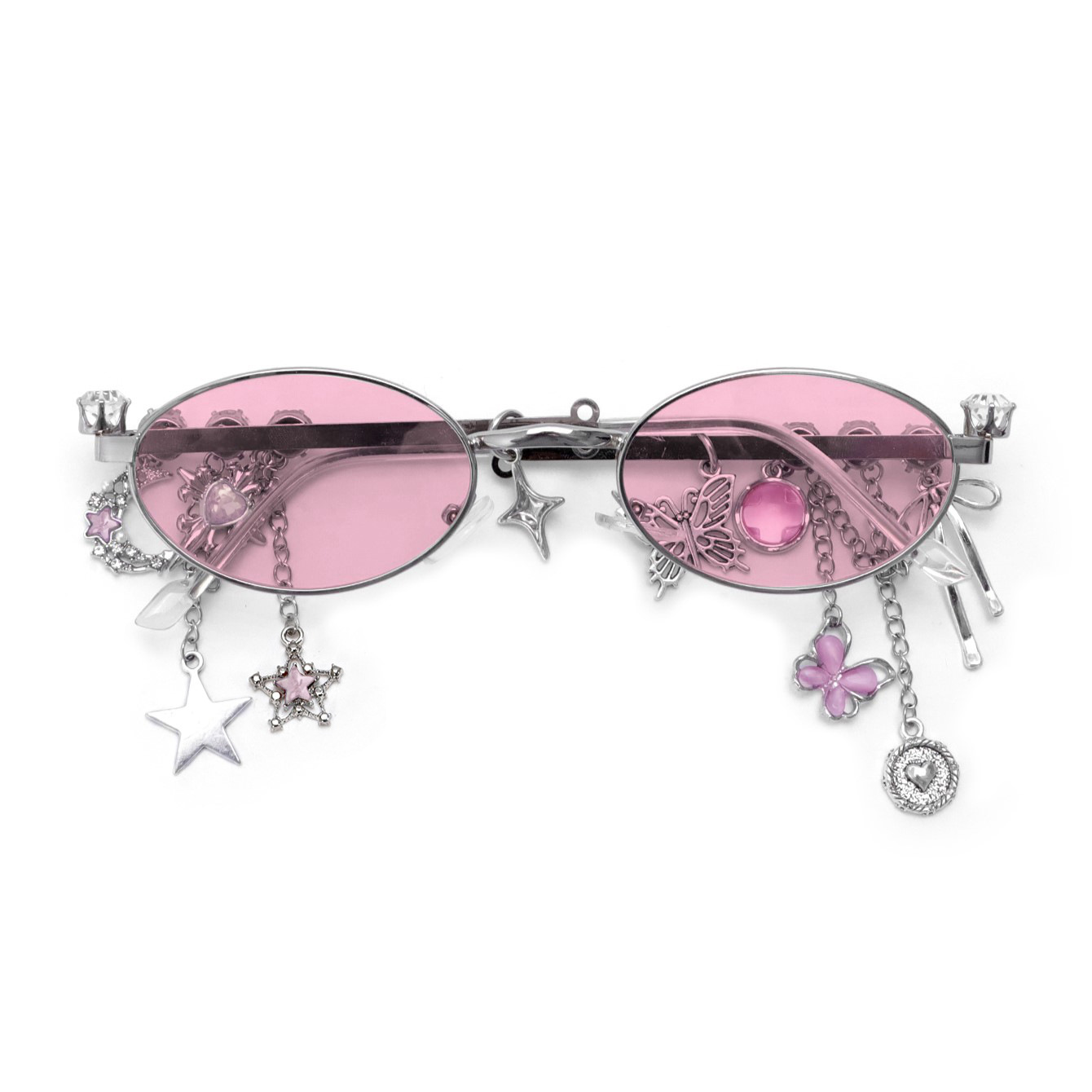 Sliver/Pink