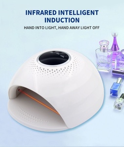 Lámpara de uñas UV LED de alta potencia de 84W para uñas de gel con temporizador de memoria, pantalla LCD, sensor y curado de doble velocidad - Product Image 6