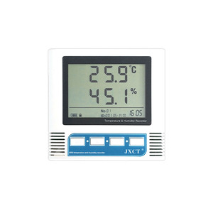 JXCT High-precision Wireless Temperature and <strong>Humidity</strong> Recorder <strong>LCD</strong> <strong>Display</strong> Pharmacy Cold Room Temperature and <strong>Humidity</strong> <strong>Sensor</strong> - Product Image 1
