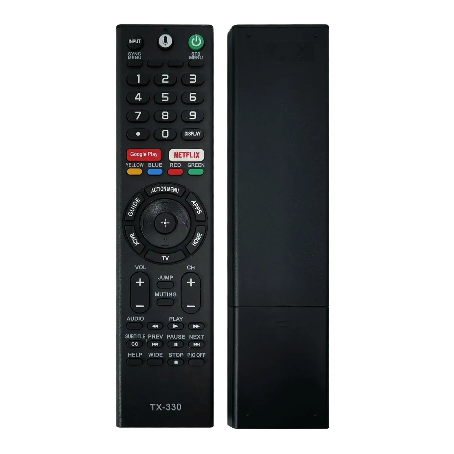 Ses fonksiyonu ile LED akıllı TV RMT-TX300 RMT-TX300E RMF-TX201ES RMT-TX300U için ZY TX330 SONY TV uzaktan kumanda
