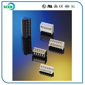 Bloque de terminales PBT de gran oferta SCED, 10,00mm, 3P o 2P, cualquier Polo disponible, bloque de terminales de barrera PCB de la serie TB - Product Image 4