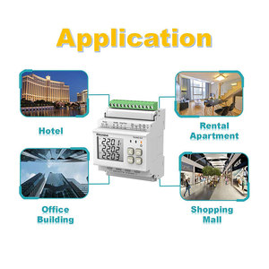 Modbus <strong>TCP</strong>/<strong>IP</strong> 3 Phase Multi <strong>Functional</strong> Din Rail RJ45 Energy Meter - Product Image 6