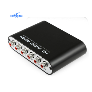 Digital 5.1 EU音频解码器/Ac-3光学转5.1声道6 RCA模拟转换器放大器扬声器声音适配器 - Product Image 6