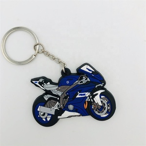 Nhà Máy Móc Chìa Khóa Bán Buôn Cá Nhân Tùy Chỉnh 3D Mềm PVC Cao Su Móc Khóa Cho Quà Tặng Khuyến Mãi - Product Image 4